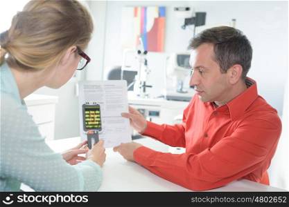 woman scanning voucher code