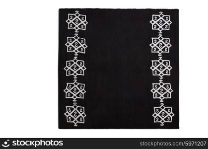 Woman scarf isolated on the white background