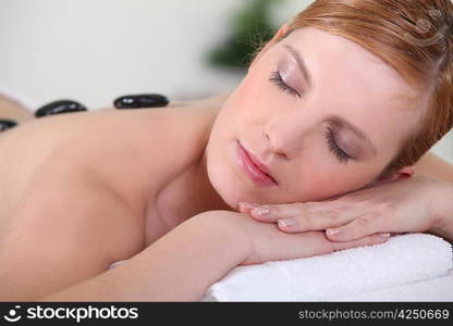 Woman sleeping