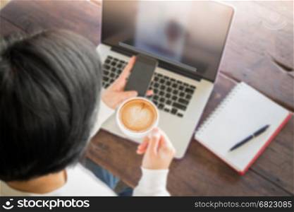 Woman surfing the internet with wireless gadget, stock photo