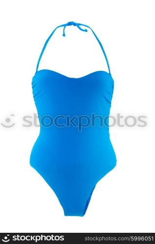Woman swimwear isolated on the white