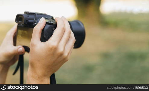 woman taking pictures with photo camera2. Resolution and high quality beautiful photo. woman taking pictures with photo camera2. High quality beautiful photo concept