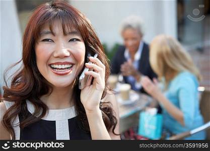 Woman Talking on Cell Phone