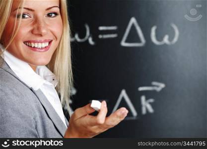Woman teaching