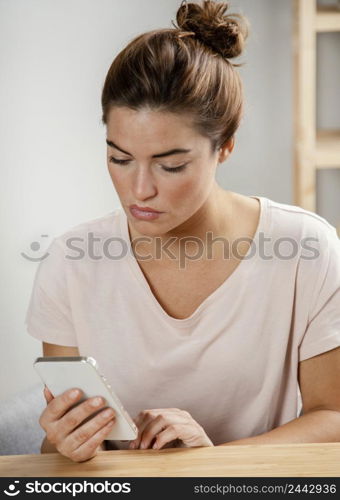 woman using mobile 2