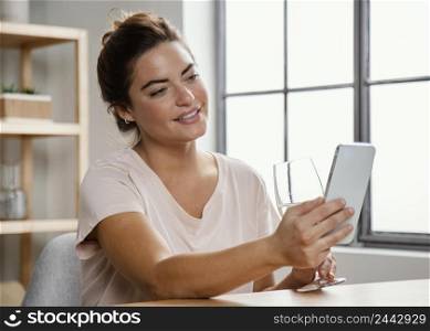 woman using mobile 5