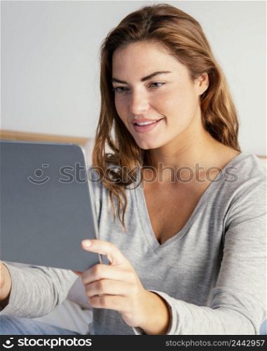 woman using tablet 5
