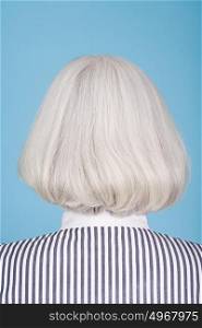 Woman with bob hairstyle