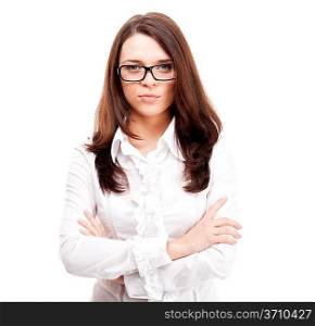 Woman with eyeglasses