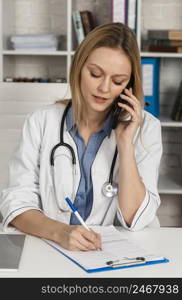 woman working as doctor 24