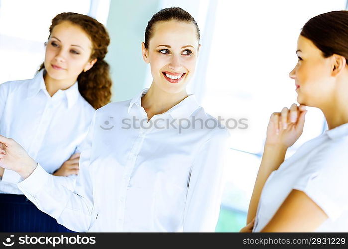 Women at presentation