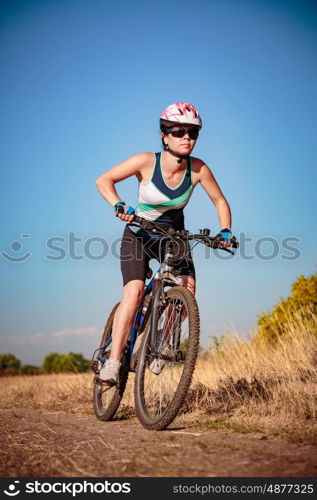 Women on the nature of riding a bike