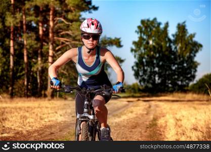 Women on the nature of riding a bike