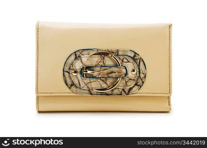 Women Purse isolated on white