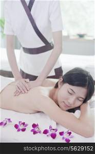 Women Receiving Massage