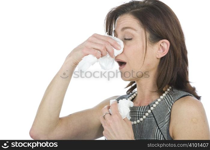 Women with allergies