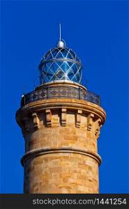 Wonderful lighthouse known as lighthouse of Chipiona at the province of Cadiz. Lighthouse of Chipiona, Cadiz