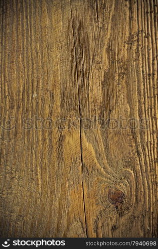 Wood. Closeup of brown grunge wooden wall as background or texture