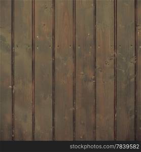 Wood. Closeup of brown grunge wooden wall as striped background or texture