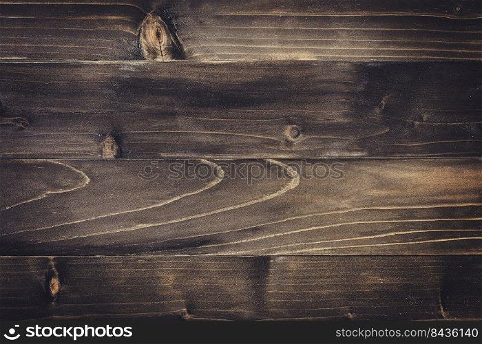 Wood color black background and texture with space
