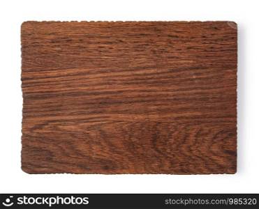 wood cutting board isolated on white background. wood cutting board
