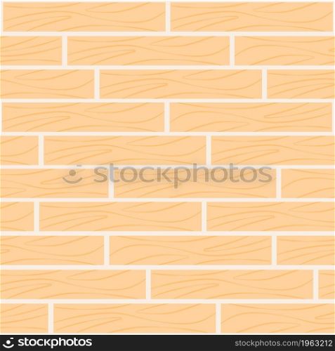 Wood floor seamless pattern. Light wood background. Continuous flooring or wall panels. Template for watermark or wallpaper, vector illustration.. Wood floor seamless pattern. Light wood background.