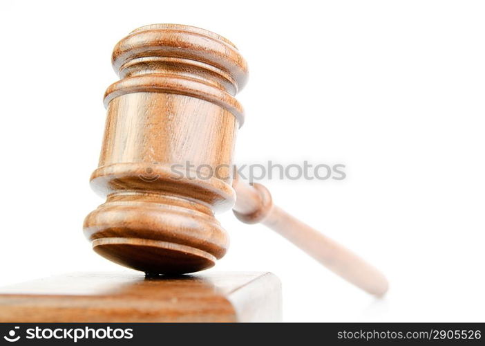 Wood gavel