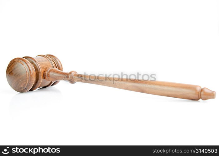 Wood gavel