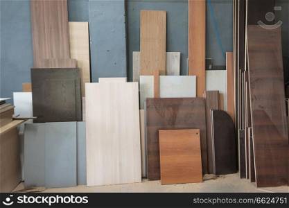 Wood materials for processing and furniture production. Wood timber production