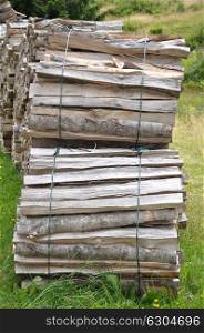 Wood pile
