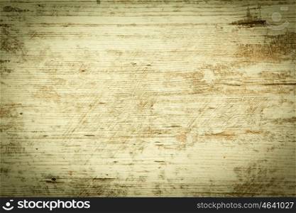 Wood plank in cream color aged for background