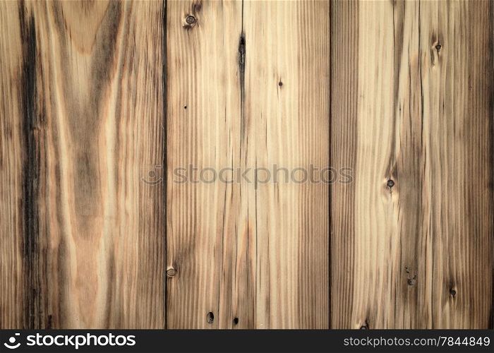 Wood plank texture for background with natural patterns. Top view