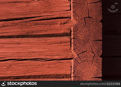 Wood structure detail