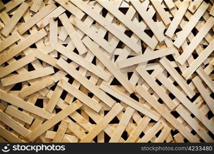 Wood texture background, overlapping wooden boards