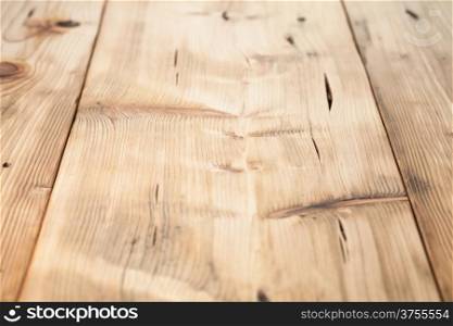 Wood texture for background. Brown wooden table