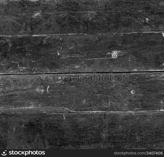 Wood vintage background of black painted plank