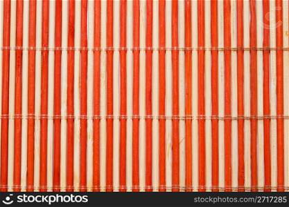 Wooden bamboo background horizontal with lines