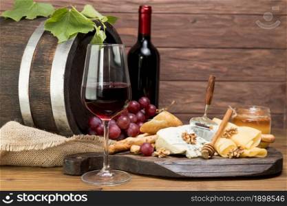 wooden barrel wine tapa. Resolution and high quality beautiful photo. wooden barrel wine tapa. High quality beautiful photo concept