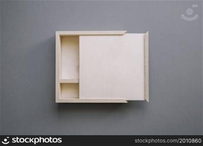 wooden box mockup