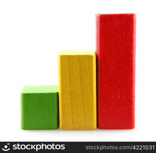 Wooden building blocks