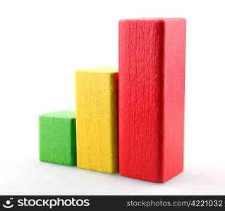 Wooden building blocks