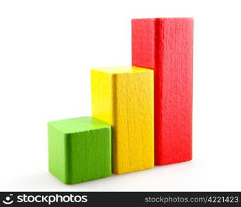 Wooden building blocks