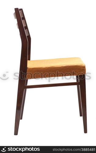 Wooden chair. Isolated