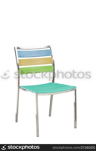 Wooden chair isolated on white background. Wooden chair isolated