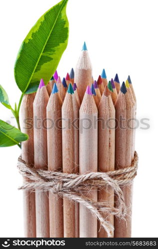 Wooden color pencils