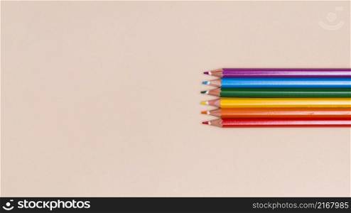 wooden colored pencils lgbt