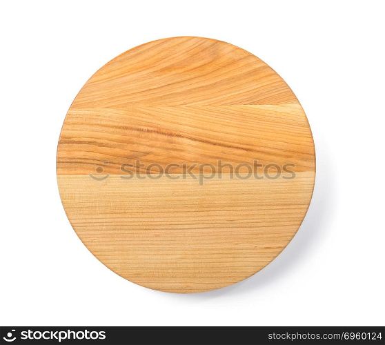 wooden cutting board isolated on white. wooden cutting board isolated on white background