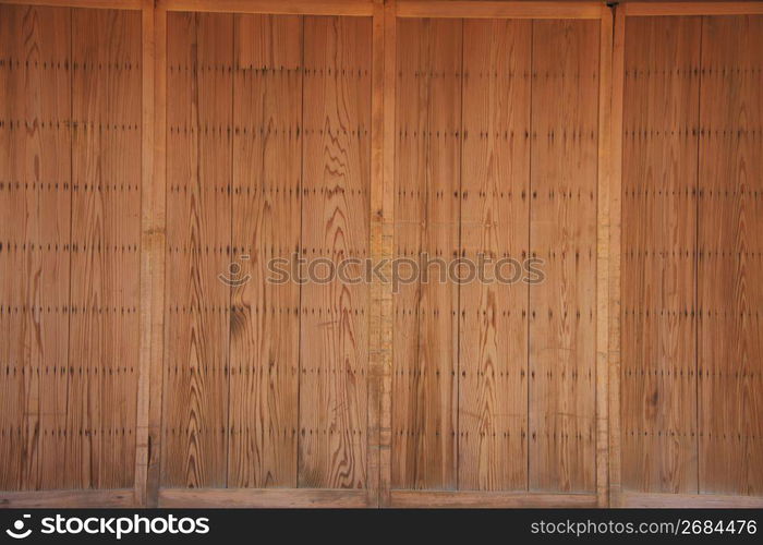 Wooden door