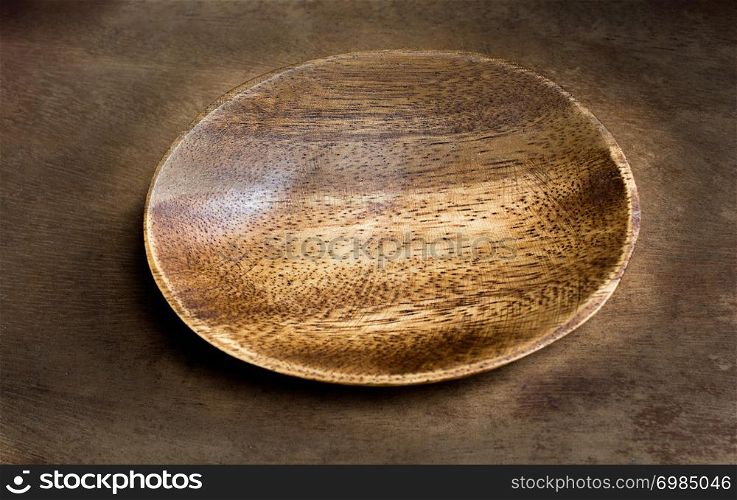 wooden empty bowls used for food eating