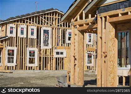 Wooden house constructions